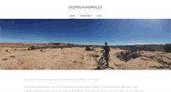 Desktop Screenshot of diomorales.com