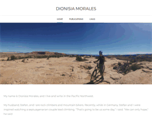 Tablet Screenshot of diomorales.com